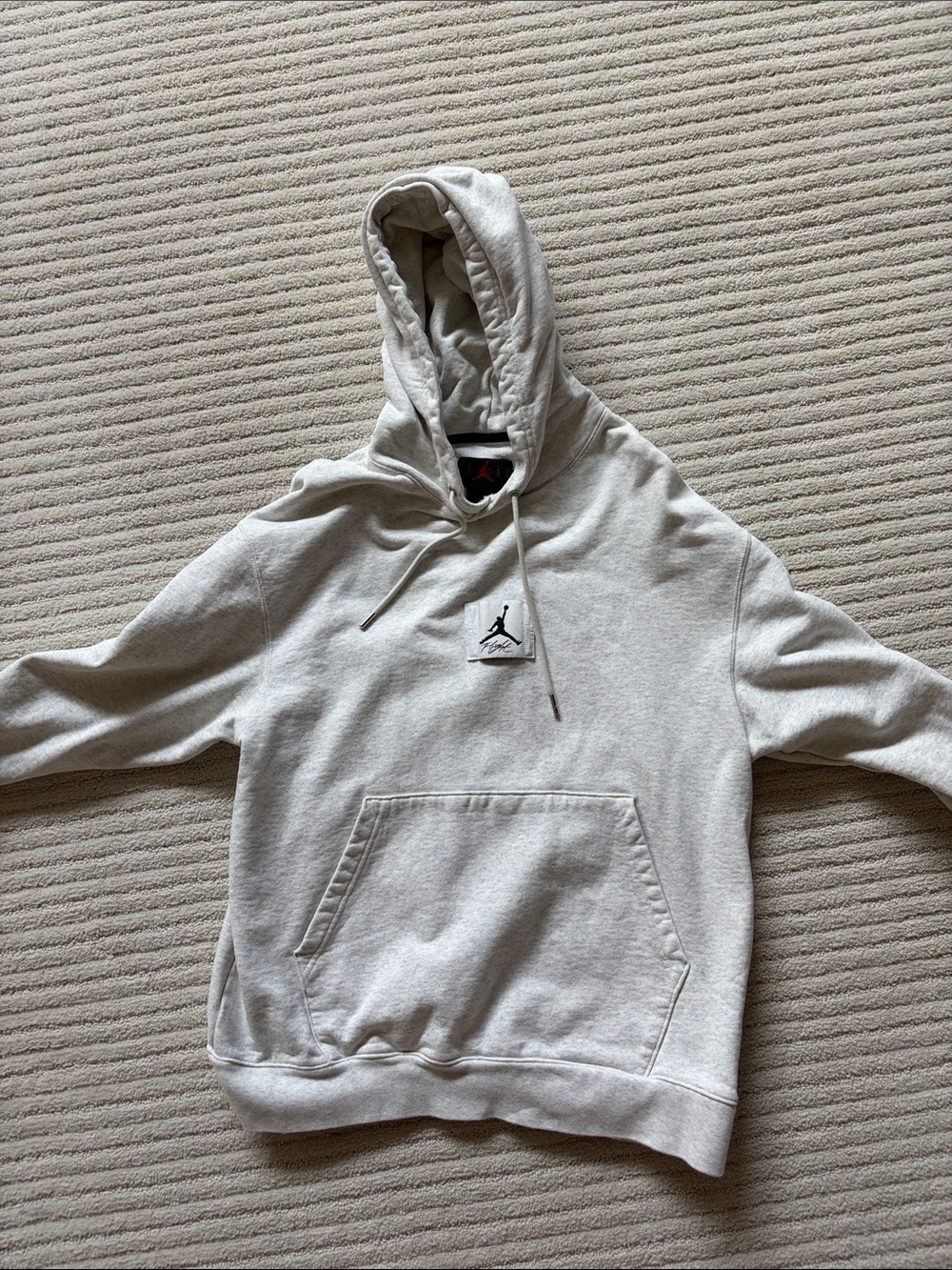 Jordan Men’s Heather Gray Pullover Hoodie